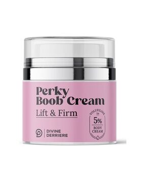 Divine Derriere Perky Boob Cream - Lift & Firm Skin Tightening Cream for Body
